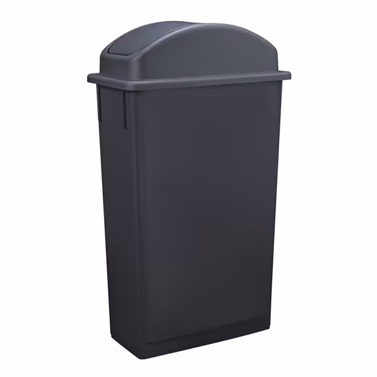 90L Garbage Waste Bin Custom Logo 23 Gallon Slim Plastic Trash Cans