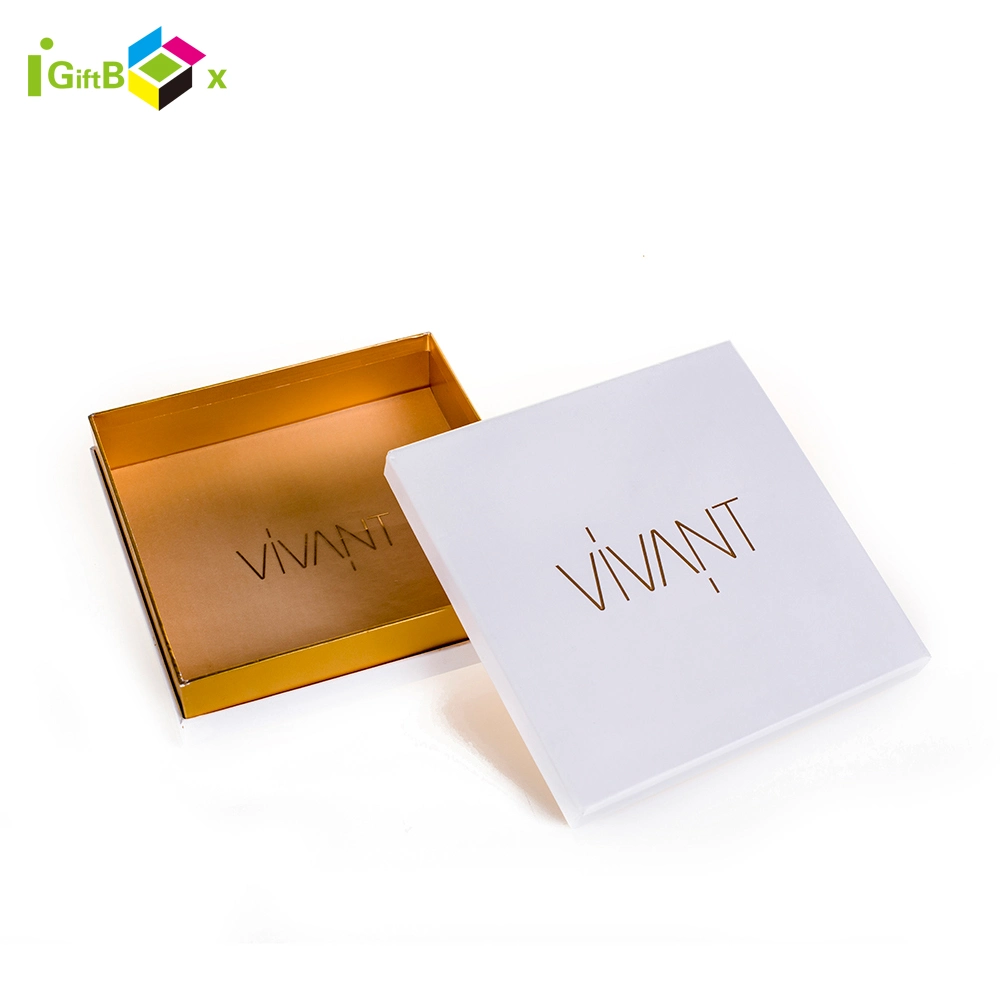 Luxury Custom Logo Printing Premium White Cardboard Paper Packing Snack Biscuit Cookies Bread Candy Sweet Food Truffle Chocolate Packaging Gift Chocolate Box