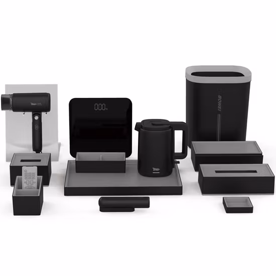 高級ホテルのバスルーム用品を使い捨て